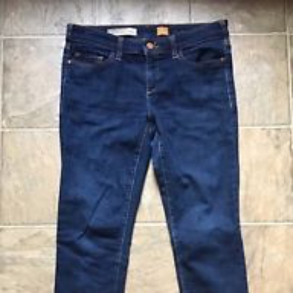 Pilcro mid rise anthropologie 27 skinny jeans